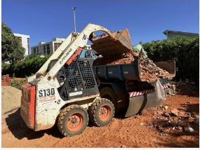 Remoção de entulho